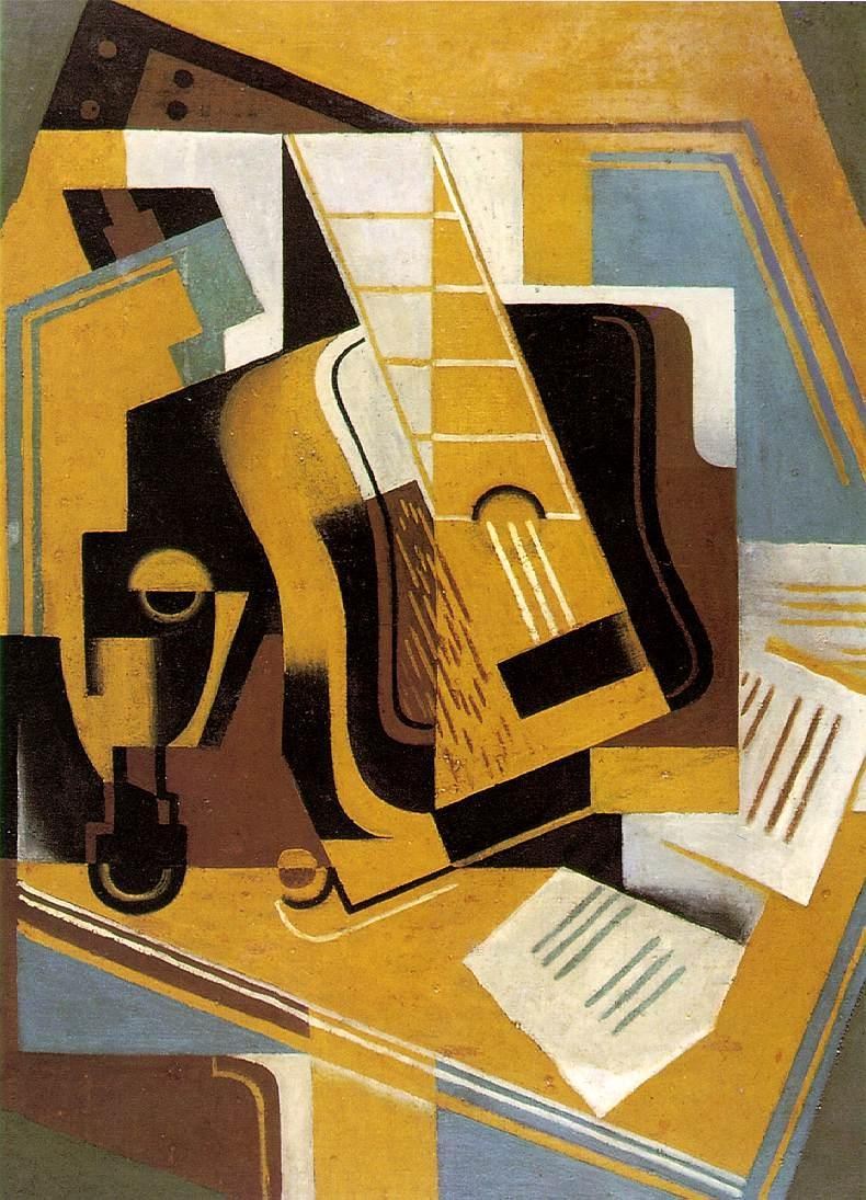 Juan Gris The Guitar 1918